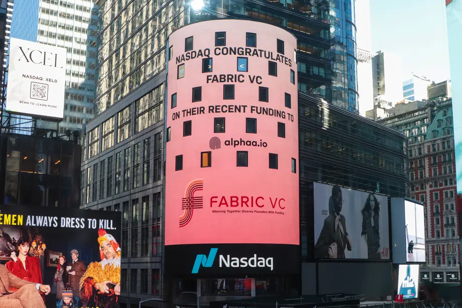 In The Press: Fabric VC in Times Square